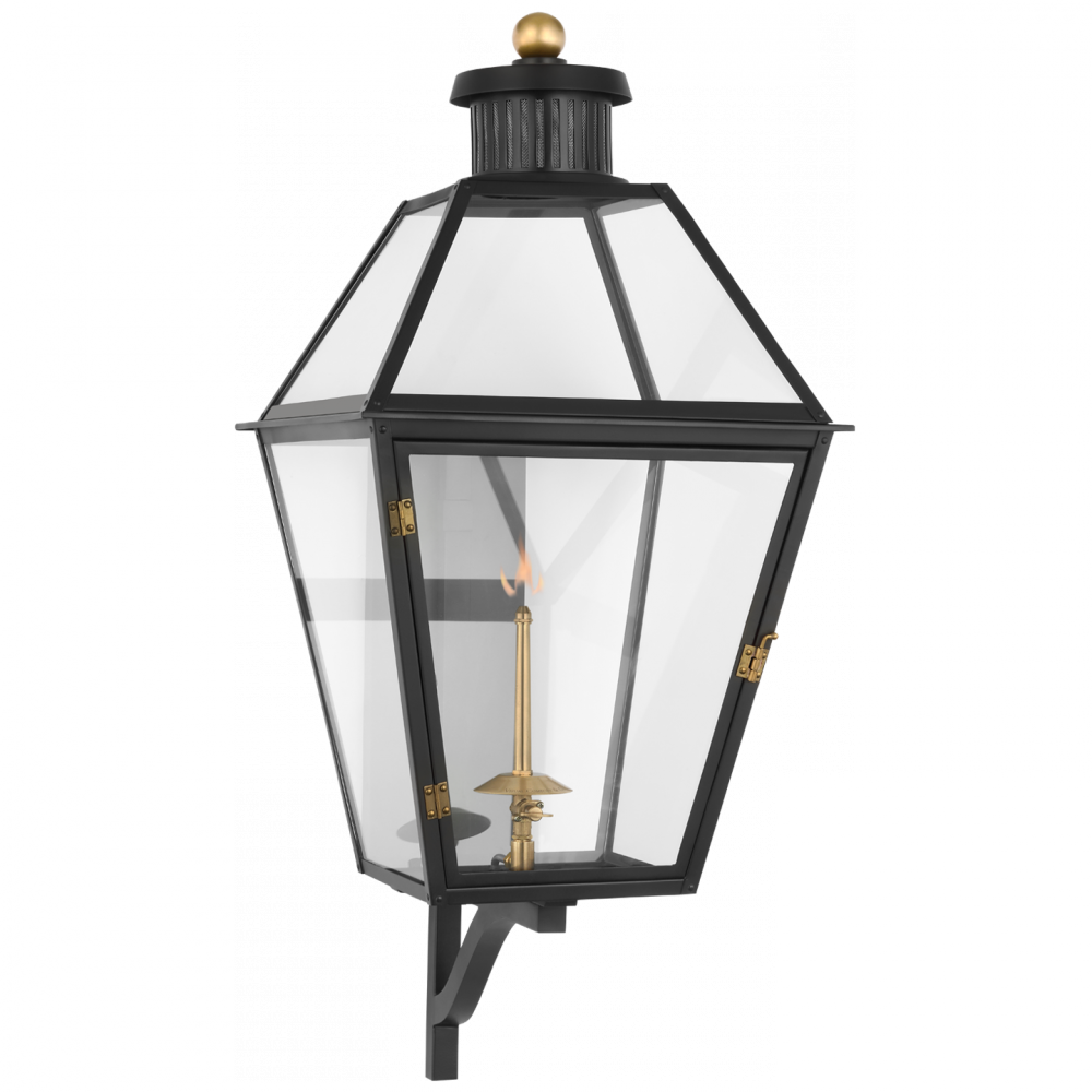 Stratford Large Bracketed Gas Wall Lantern