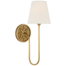 Visual Comfort & Co. Signature Collection CHD 2393AB-L - Polaris 17" Single Sconce