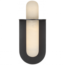 Visual Comfort & Co. Signature Collection KW 2003BZ-ALB - Fosse 11" Oval Sconce