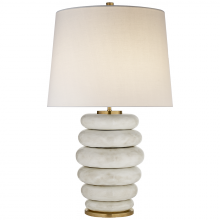Visual Comfort & Co. Signature Collection KW 3619AWC-L - Phoebe Stacked Table Lamp