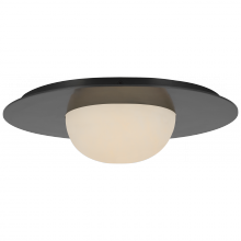Visual Comfort & Co. Signature Collection KW 4007BZ-ALB - Fosse 15" Flush Mount