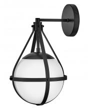  83670BK - Small Single Light Sconce