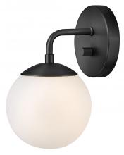  84300BK - Medium Single Light Sconce