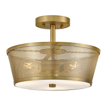 Lark Canada 84421LCB - Medium Semi-Flush Mount