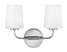 Lark Canada 853452CM - Small Two Light Vanity