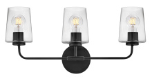 Lark Canada 853453BK-CL - Medium Three Light Vanity