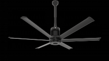 Big Ass Fans MK-I61-061806A728I24 - Ceiling Fan Kit, i6, 72", 100-277V/1PH, WiFi/BLE, Indoor, 0.05HP, 125W, Universal Mount