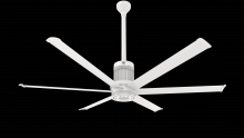 Big Ass Fans MK-I61-061806A729I24 - Ceiling Fan Kit, i6, 72", 100-277V/1PH, WiFi/BLE, Indoor, 0.05HP, 125W, Universal Mount