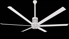 Big Ass Fans MK-I61-071806A729I24S2 - Ceiling Fan Kit, i6, 84", 100-277V/1PH, WiFi/BLE, Indoor, 0.05HP, 125W, Universal Mount