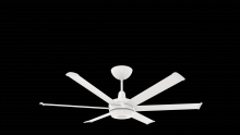 Big Ass Fans MK-ES62-052306A787I07S34 - Ceiling Fan Kit, es6, 60", 100-277V/1PH, 0.05HP, 125W, Universal Mount