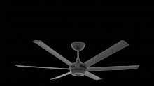 Big Ass Fans MK-ES62-062306A786I07S34 - Ceiling Fan Kit, es6, 72", 100-277V/1PH, 0.05HP, 125W, Universal Mount