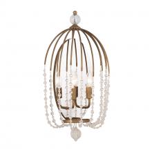  343W02HG - Voliere 2-Lt Sconce - Havana Gold