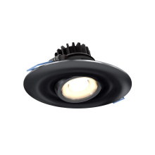 Dals CA LEDDOWNG4-CC-BK - 4 Inch Round Recessed LED Gimbal Light in 5CCT
