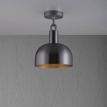 Buster and Punch NFC-863223 - FORKED CEILING / LINEAR / SHADE / MEDIUM / GUN METAL