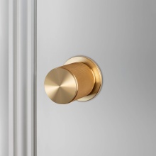 Buster and Punch NDK-05247 - DOOR KNOB SET / PASSAGE / CROSS / BRASS