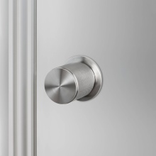 Buster and Punch NDK-07246 - DOOR KNOB SET / PASSAGE / CROSS / STEEL