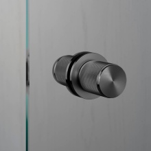 Buster and Punch NDK-091075 - DOOR KNOB / FIXED / DOUBLE-SIDED / LINEAR / GUN METAL