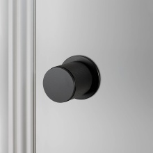 Buster and Punch NDK-09511 - DOOR KNOB / FIXED / SINGLE-SIDED / CROSS / BLACK