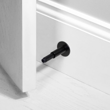 Buster and Punch NDS-02378 - DOOR STOP / WALL / CROSS / BLACK