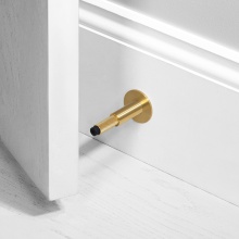 Buster and Punch NDS-05376 - DOOR STOP / WALL / CROSS / BRASS