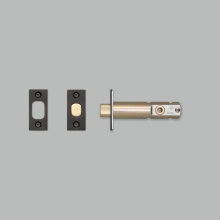 Buster and Punch NDT-351731 - PRIVACY BOLT / THUMBTURN LOCK / GUN METAL  - 2-3/4"