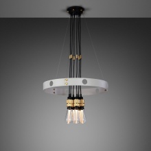 Buster and Punch NHE-252176 - HERO LIGHT / CROSS / STONE / BRASS - 30"