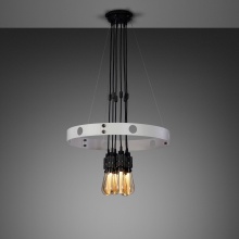 Buster and Punch NHE-602979 - HERO LIGHT / CROSS / STONE / SMOKED BRONZE - 49"