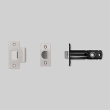Buster and Punch NLL-07189 - TUBULAR LATCH / DOOR HANDLE / PRIVACY / STEEL - 2-3/8"
