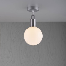Buster and Punch NFC-843215 - FORKED CEILING / LINEAR / GLOBE / OPAL / MEDIUM / STEEL