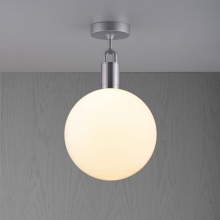 Buster and Punch NFC-843216 - FORKED CEILING / LINEAR / GLOBE / OPAL / LARGE / STEEL