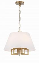Crystorama 2255-VG - Libby Langdon Westwood 16'' Vibrant Gold Chandelier