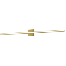 Dainolite ALX-4836LEDW-AGB - 36W Colour Changing Vanity Aged Brass with Frosted Acrylic Diffuser