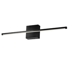 Dainolite ARY-3630LEDW-MB - 30W LED Wall Sconce, Matte Black with White Acrylic Diffuser