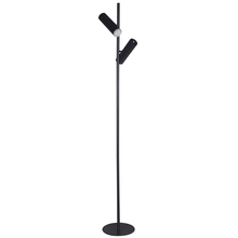 Dainolite CST-6112LEDF-MB - 12W Floor Lamp, Matte Black with Frosted Acrylic Diffuser