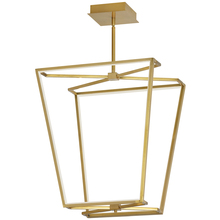 Dainolite CUR-2260C-AGB - 60W Chandelier, Aged Brass with White Silicone Diffuser