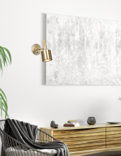 Dainolite RHS-1W-AGB - 1LT Wall Sconce, AGB w/ FR Diffuser