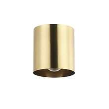 Dainolite TRN-41FH-AGB - 1 Light Aged Brass Flush Mount