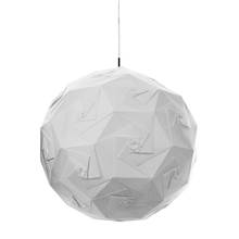 Dainolite ORI-1P-WH - 1LT Origami Pendant JTone White White