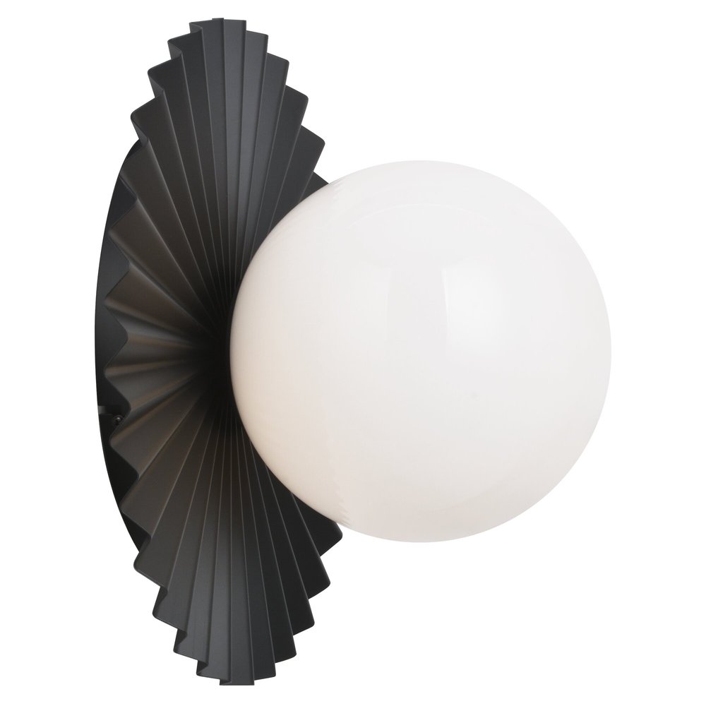 Modern Ruff Wall Sconce, Ceiling Mount