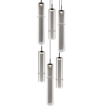 Matteo Lighting C30606MBSM - Bambu Pendant