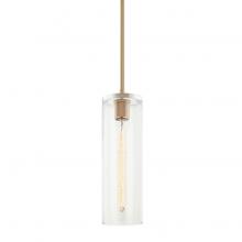 Matteo Lighting C32511AG - Lincoln Aged Gold Brass Pendants