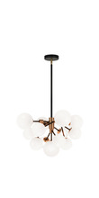 Matteo Lighting C83013AGOP - Novu Chandelier