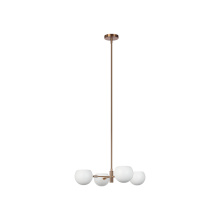 Matteo Lighting CX31704MWAG - Orb Pendant / Ceiling Mount