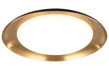 Matteo Lighting M12218BKAG - LALONDE Ceiling Mount