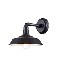  W58301DG - Scacchi" Wall Mount - Dark Grey Metal Shade  *Damp Rated