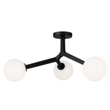 Matteo Lighting X81503BKOP - RAMI Ceiling Mount
