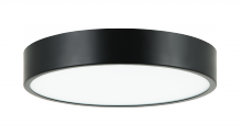 Matteo Lighting M13701BK - PLATO Integrated LED Flushmount 3000K, 623lms, 90 CRI