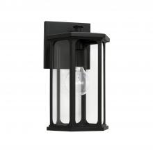  946611BK - 1 Light Outdoor Wall Lantern