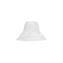 Capital Canada G222 - White Faux Alabaster Glass