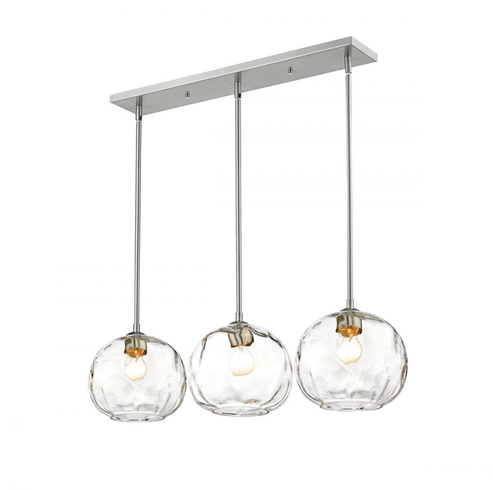 3 Light Linear Chandelier